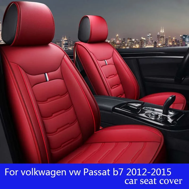 Shenlao Universal Leather Car Seat Cover For Volkwagen Vw Passat B7