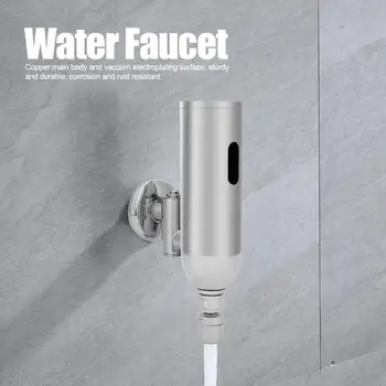 

G1/2in Infrared Sensor Faucet Basin Universal Single Cold Water Tap for Home Hotel Hospital Use Tool