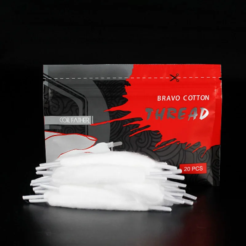 cotton Хлопок бекон Vape хлопок Золотая версия бекон для RDA RTA RBA распылитель Vape аксессуары электронные сигареты - Цвет: cotton