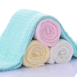 Manta de muselina de 6 capas para bebé, edredón de algodón para recién nacido, colcha de baño para recién nacido, manta para bebé, niño y niña