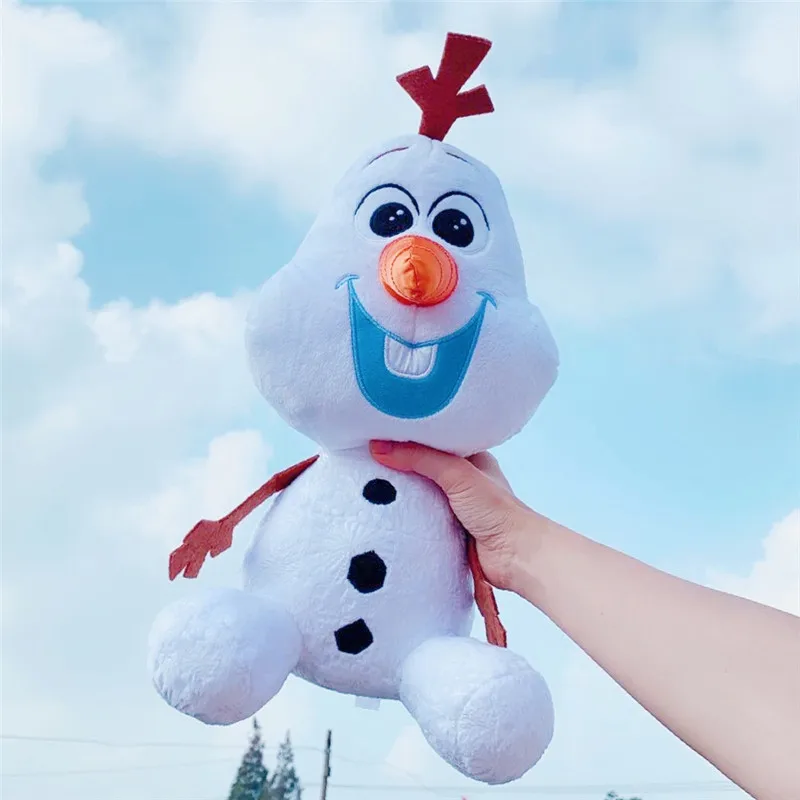 Замороженный Снеговик Плюшевые игрушки в виде Олафа Disney с изображением Эльзы из