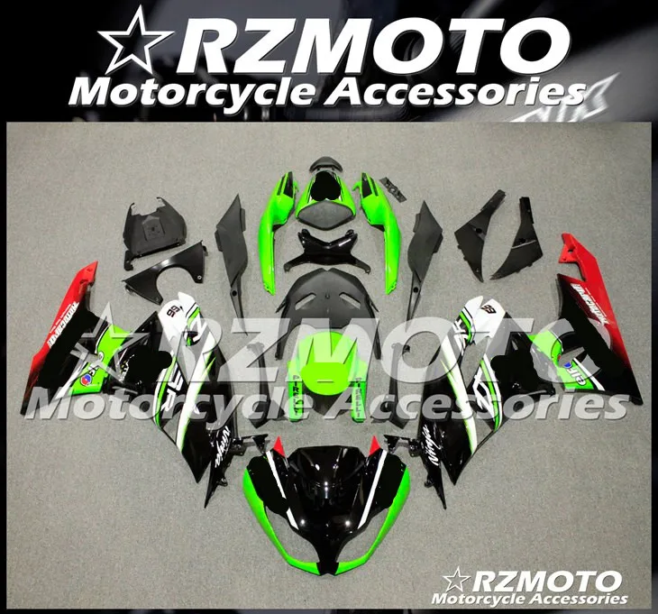Мотоциклетный обтекатель abs Подходит для Kawasaki ZX6R 636 599 ZX-6R 2009 2010 2011 2012 корпусные детали пресс-форм Магазин № 0306
