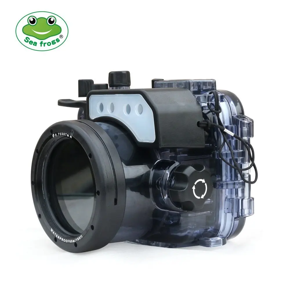 Seafrogs 60 м/195ft подводная камера лампы проектора Sony RX100(I-V) с купольным портом