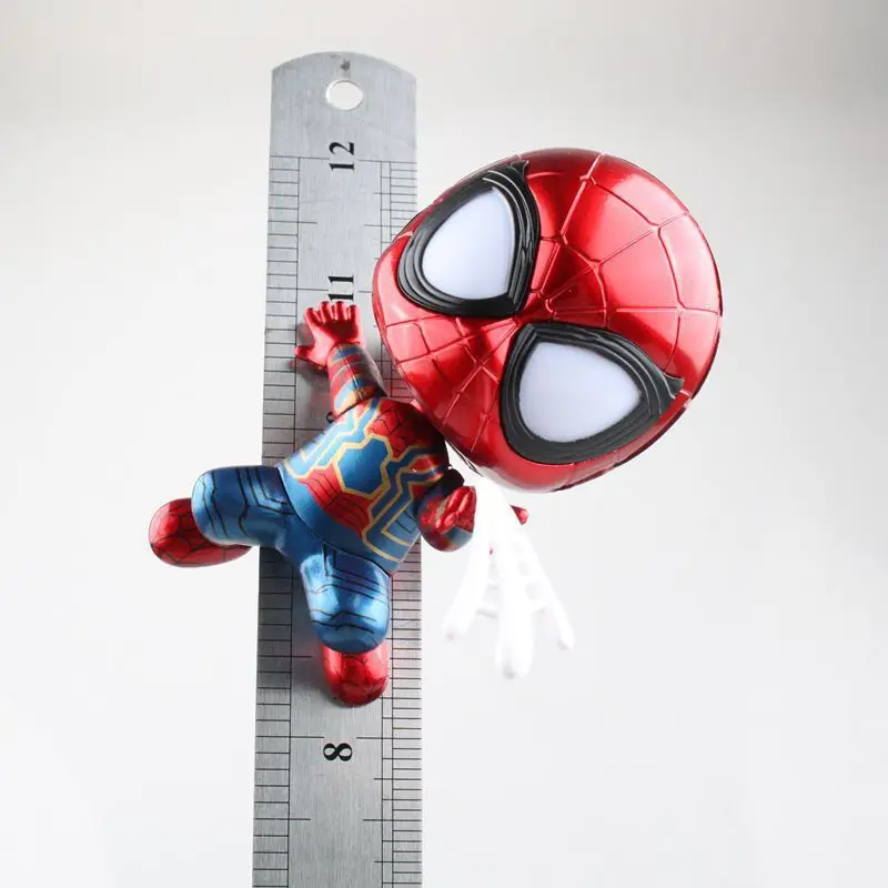 

Avengers 3 Shining Cute Rotating Spider-Man I-J-Hero Returns Capsule Toy Garage Kit