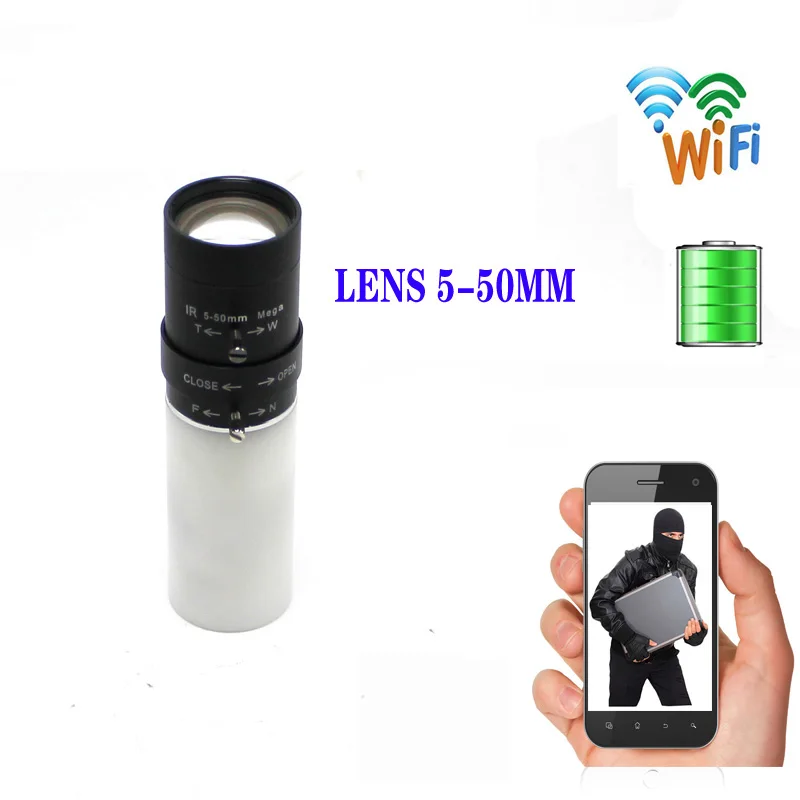 Экшн-камера с Wi-Fi HD 1080p P2P CCTV удаленный мониторинг телескоп камера мобильный