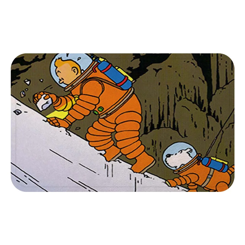 «Приключения Тинтина» Comics охлаждающий коврик для ванной ковер декоративные Противоскользящие коврики комната автомобиль пол бар ковры домашний декор для дверей подарок