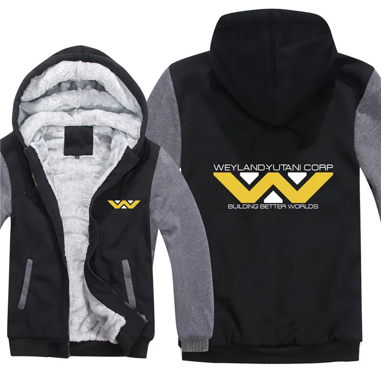 Weyland Yutani короткие толстовки для строительства лучших миров пуловер шерстяной Лайнер Weyland Yutani толстовки - Цвет: as picture
