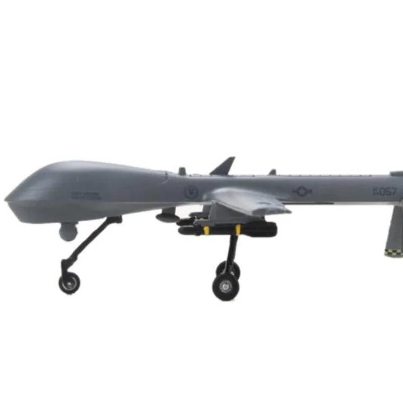 1/72 масштаб Американский темно-синий армейский Хищник Дрон разведка MQ-1 модели самолета для взрослых детей Показ коллекции