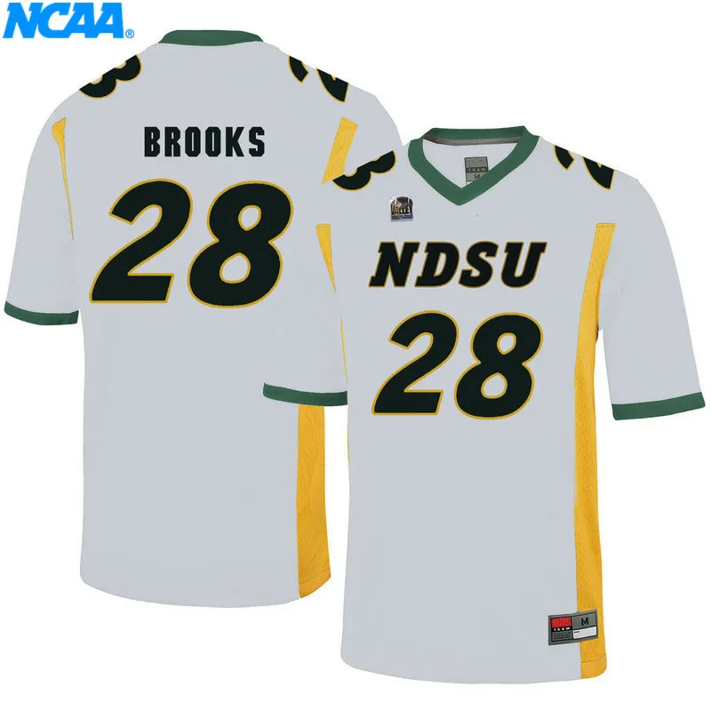 Новое поступление, высокое качество, NDSU Bonnet#46 NDSU Grimsley#5, футболка, спортивные майки, S-XXXL