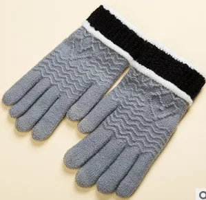 Зимние женские перчатки guantes, сохраняющие тепло, мягкие теплые перчатки с сенсорным экраном