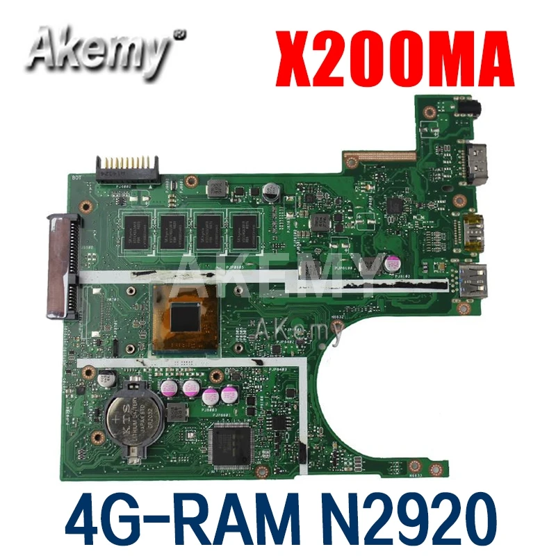 Материнская плата для ноутбука Amazoon X200MA For Asus F200M F200MA тестовая оригинальная