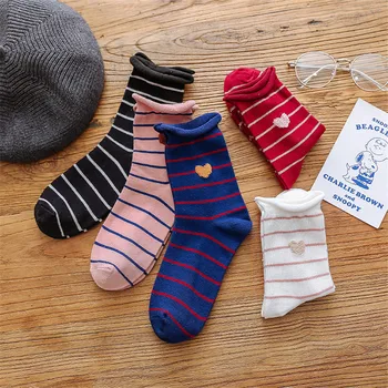 

High Quality Cute Elegant Lovely Kawaii Cartoon Sweet Harajuku Cotton Women Socks Animals Character Casual Socks Hot