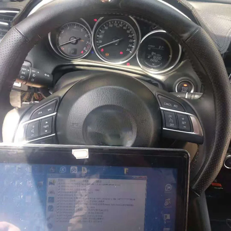 Автомобильный многофункциональный переключатель для руля аудио Bluetooth круиз управление кнопка переключения для Mazda 3 Axela Atenza CX5 CX-4 CX-5