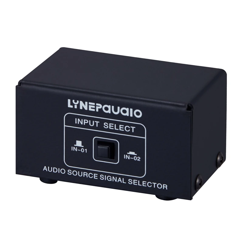 2 in 1 Out or 1 in 2 Out Source Signal Selector RCA Interface