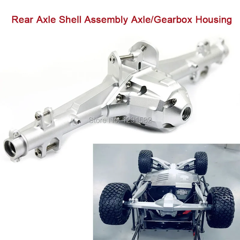 

CNC Alloy Rear Axle Shell Assembly Axle / Gearbox Housing for RC Car Parts 1/7 TRAXXAS UDR UNLIMITED DESERT RACER Rock Crawler