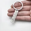 Couple Car Keychain Cute Men Women Keychains Stainless Steel Pendant Key Accessories Love Key Ring Custom Drive Safe Key Chain ► Photo 3/6