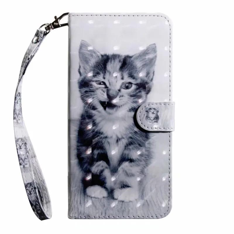Pattern 13 Phone Case sFor Coque Xiaomi Mi A3 Case Cover For Redmi Note 8 Pro 8 8A Case Cute Panda Flip Leather Wallet Card Cover Capa - Цвет: Pattern 13