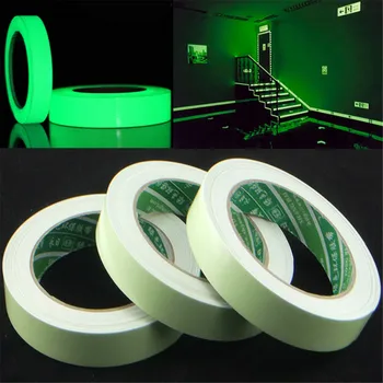 

Light Luminous Strip PET Tape Home Improvement Stage Non-Slip Phosphorescent PVC Printing Self-Luminous Film Wall Stickers Decor