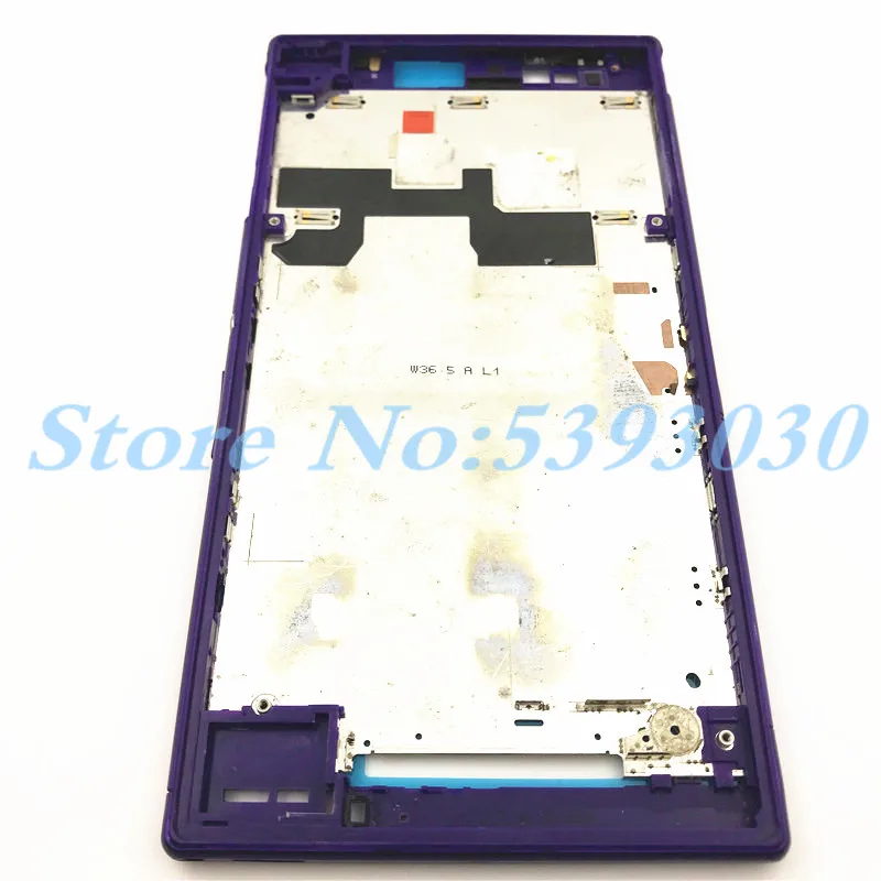 Передняя средняя рамка пластина Шасси Корпус для sony Xperia Z Ultra XL39h XL39 C6802 запасные части