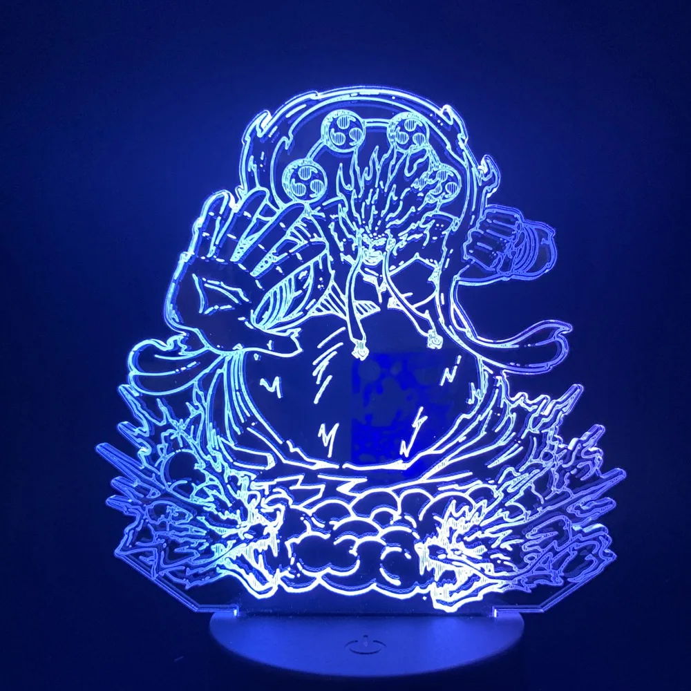 3D лампа цельный светильник для детской комнаты мультяшный Ночной меняющий цвет