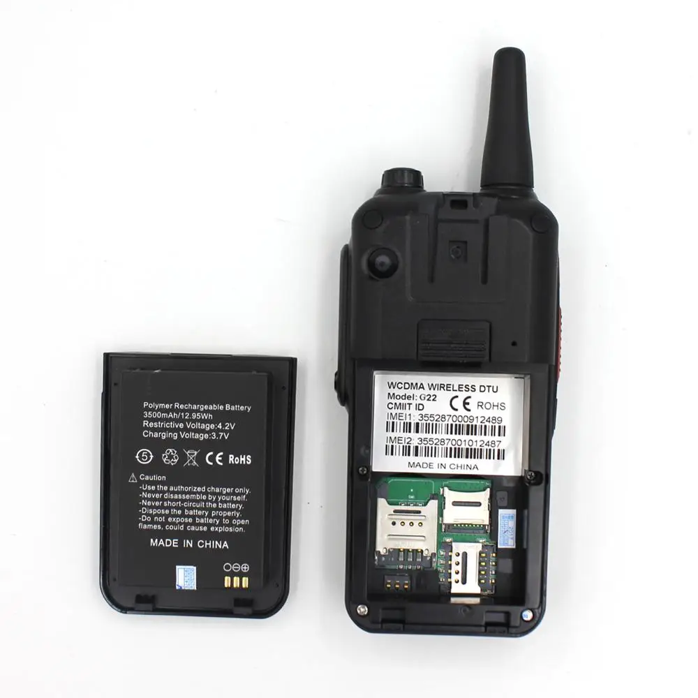 Аккумулятор для anysecu 3g F22 G22 Plus Walkie Talkie 3500 мАч 3,7 в литий-ионный аккумулятор
