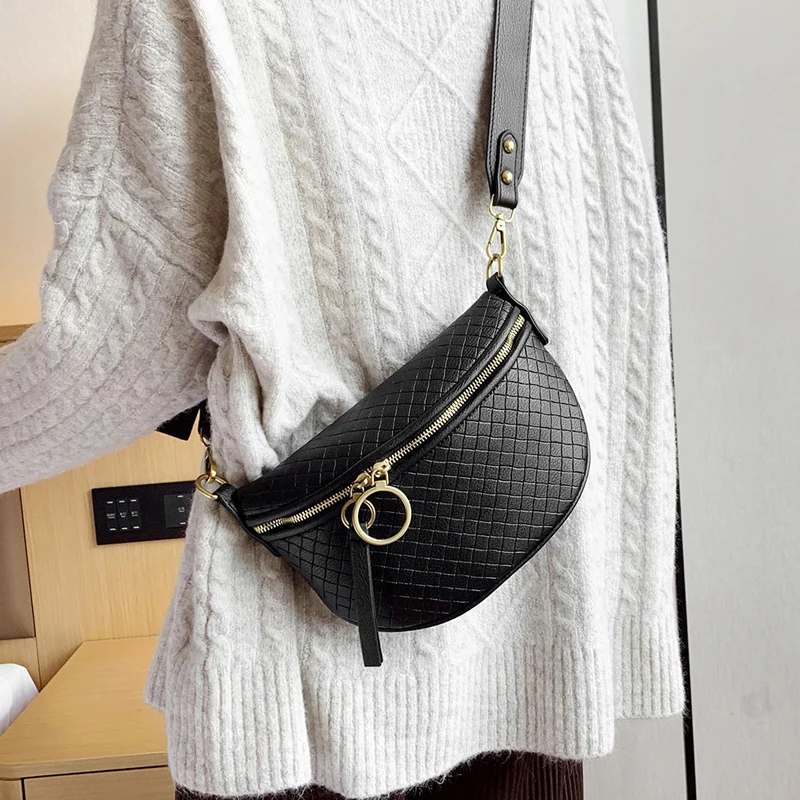 Модная Роскошная седельная сумка женская дизайнерская Персонализированная нагрудная сумка с карманами широкий ремень универсальная сумка через плечо