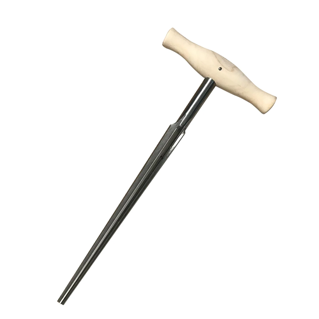 

Violin Cello Straight Hole Reamer Wood Handle Flute Peg Reamer Reaming Tools Accessories 10mm