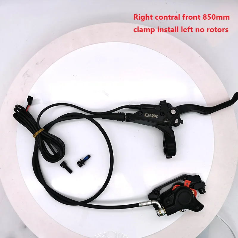 E-Bike MTB Hydraulic Disc brake Set Aluminum Alloy Electric bike scooter Power Control Shifter cut power off Bicycle Brakes electric bike parts,electric bike brake lever