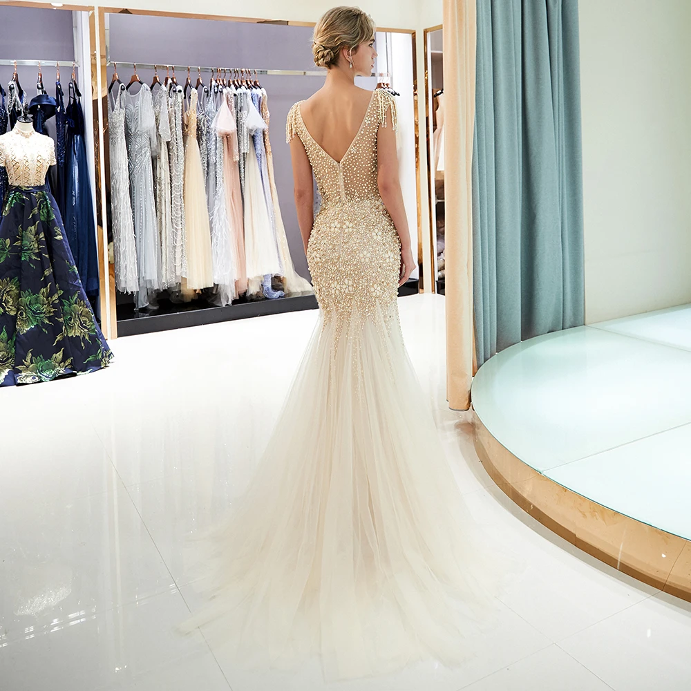 Vestidos De Fiesta, Новое поступление, вечерние платья, длинные кружевные вечерние платья, реальные фотографии, Robe De Soire CPS1161