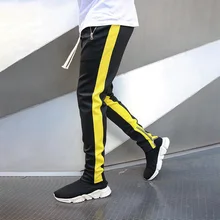 Мужские Длинные повседневные спортивные брюки для фитнеса, дышащие эластичные штаны для фитнеса, спортивная одежда с карманами на молнии для осени и зимы