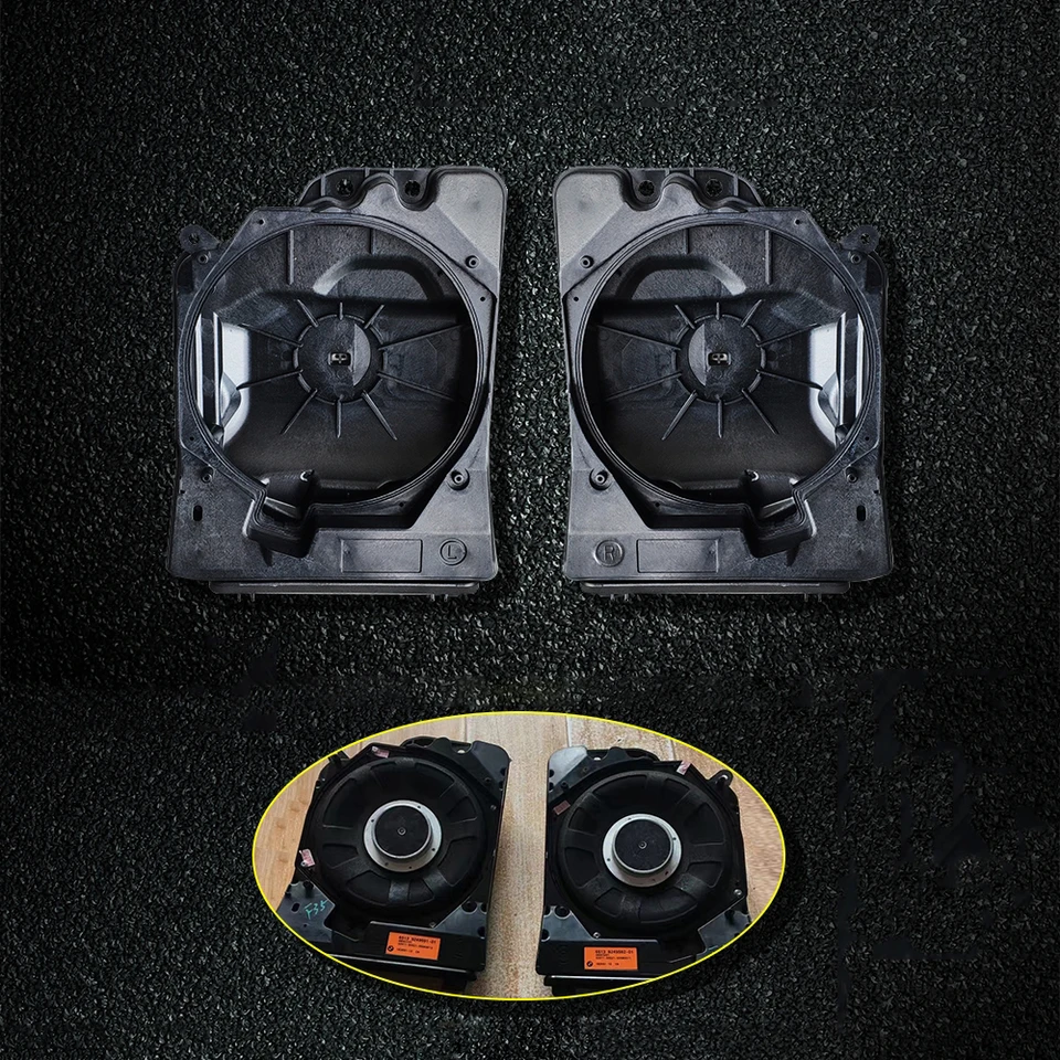 bmw f20 underseat subwoofer