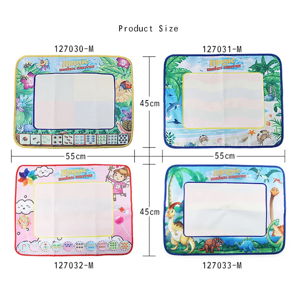 New Fashion Drawing Toys Children Education Magic Water Doodle Painting Writing Mat Board Toy Learning& Education Drop Shipping