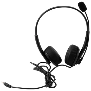

Call Center Headset with Noise Cancelling Mic USB Monaural Headphone for PC Home Office Phone Service Plug and Play