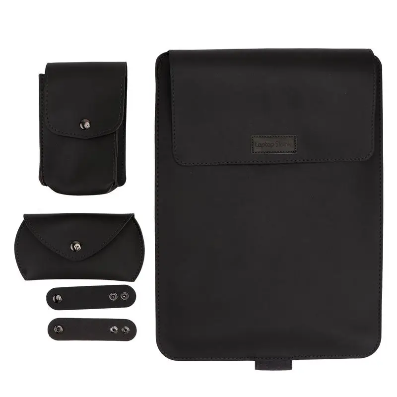 

1 Set 13/14 Inches Laptop Storage Bag Four-piece Notebook Computer Pouch