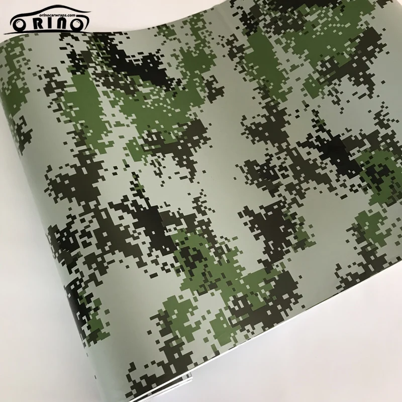 Green Digital Vinyl Film Sticker-5