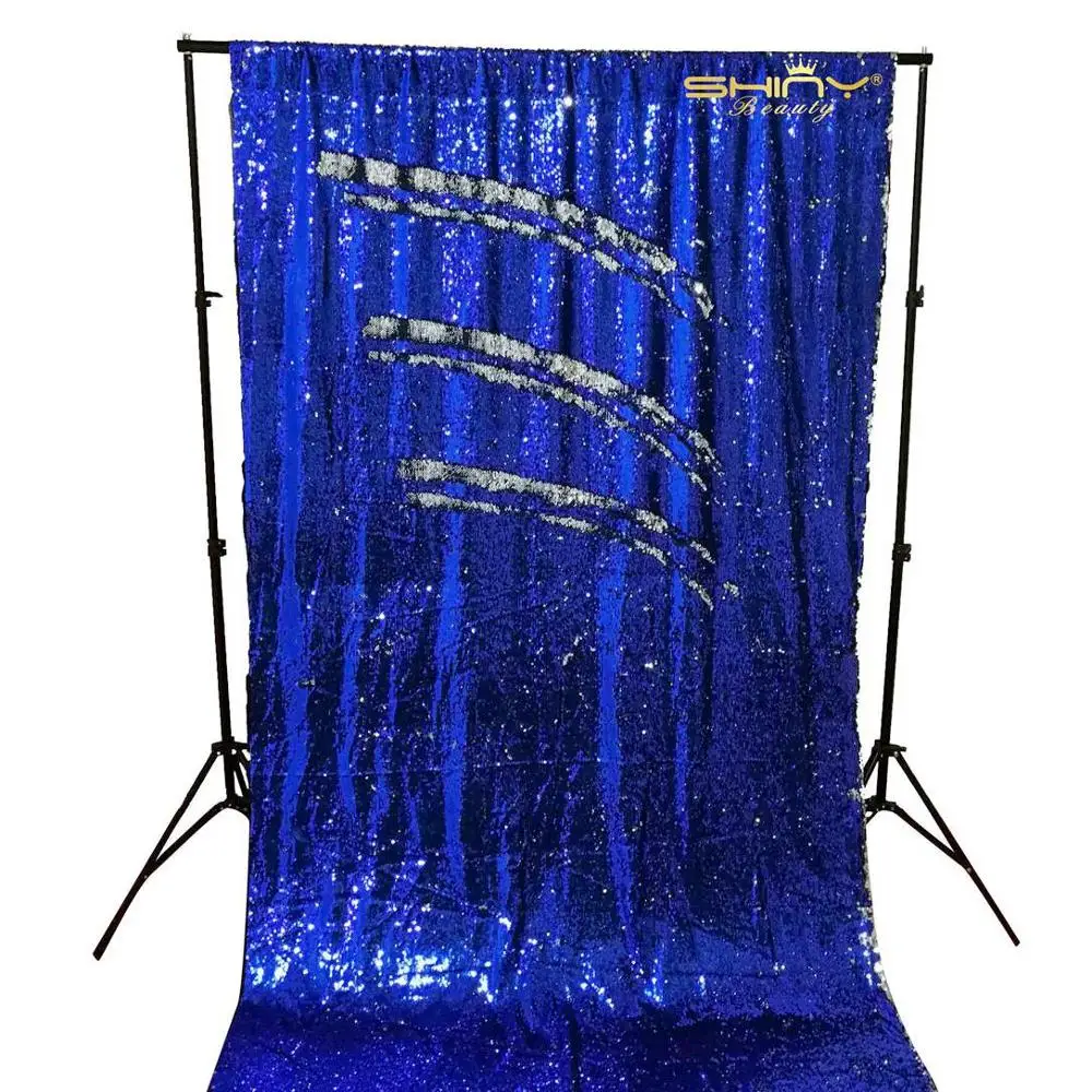 

Sequin Backdrop COLOR 6FTx8FT Mermaid Sequin Curtain for Photo Booth Glitz Backdrop,Wedding Curtains-M0926