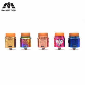 

2019 NEWEST Appcalypse Rapture RDA Rebuildable Atomizer 24mm 510 thread BF RDA With Wide Bore Drip Tip For E-Cig Box Mech mod