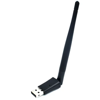 

150Mbps USB 2.0 WiFi Wireless Network Card 2.4GHz Adapter Mini Wi Fi Dongle Laptop PC Antenna For TV Top Box USB Wifi Adpater