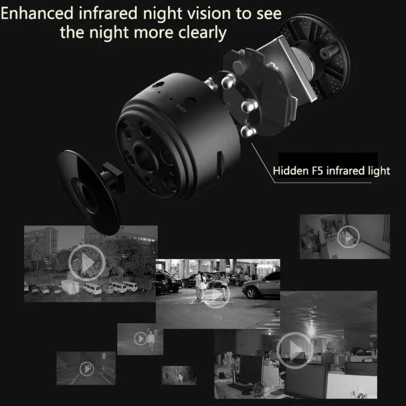 A9 WiFi мини камера 1080P HD ИК детектор движения ночного видения видеокамеры 150 градусов широкоугольная Голосовая видео веб-камера