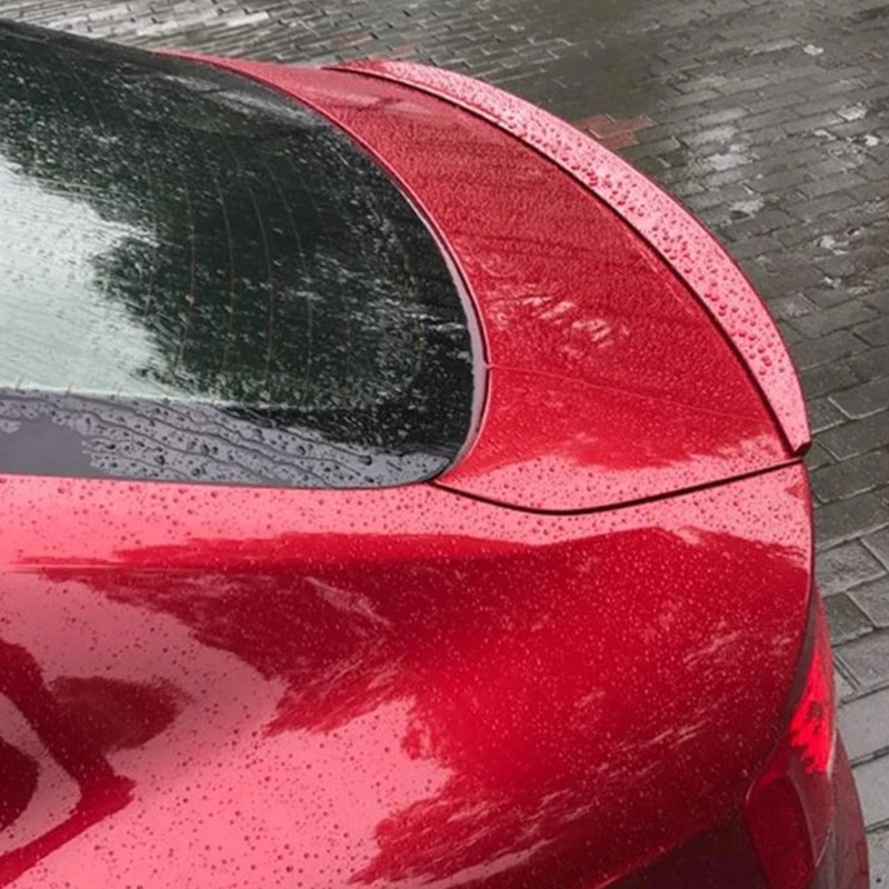 

For Audi A5/S5 4Door sedan Spoiler 08 09 10 11 12 13 14 15 16 Rear lip rear spoiler ABS high quality colour rear wing car tail