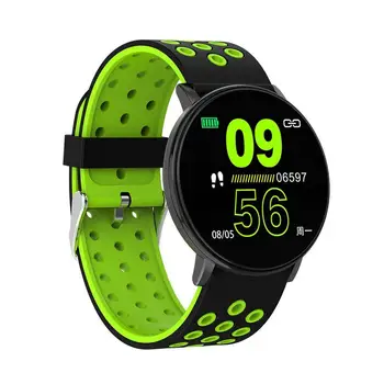 

W8s Round Screen Smart Watch Waterproof Heart Rate Monitor Remind Message Smartwatch Pedometer Blood Pressure Bluetooth Sle W4M9