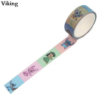 

20pcs/set 15mmX5m Cute Washi Tape Stationery Tapes Cartoon Adhesive Tapes Masking Tape Fashion Decals for Friends G0495
