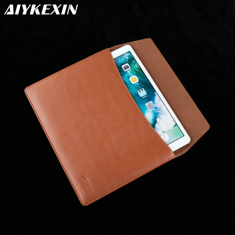 

For iPad Pro 11 2018 Case Air 2019 iPad 10.2 7th Gen Leather Pouch Cover iPad Pro 10.5 Tablet Case Sleeve bag for ipad Air 2 3