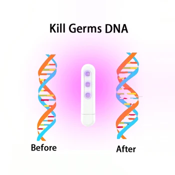 

Household UV Disinfection Lamp Battery Charging Portable sterilization UVC daily supplies mite sterilization lamp disinfection