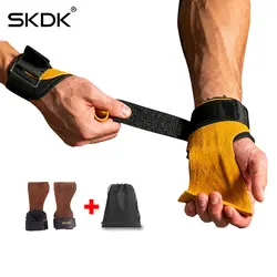 Коровьей ручками гимнастические перчатки Захваты противоскользящей для спортзала перчатки для занятий фитнесом Вес подъемная рукоятка