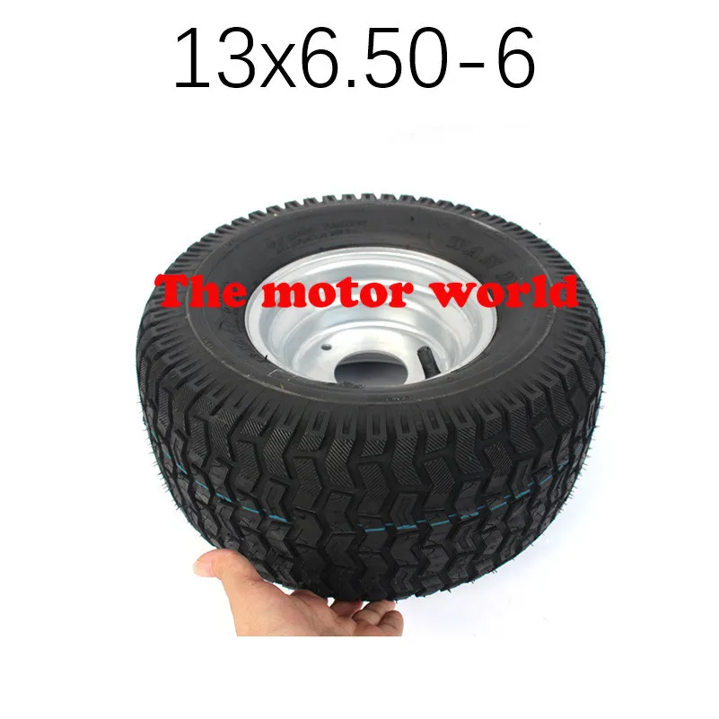 Супер высокопроизводительный картинг детская коляска ATV UTV 13X6. 50-6 дюймов колеса 13*6,50-6 шины с ступицей