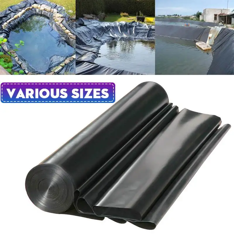 17 Sizes EPDM/HDPE Fish Pond Liner Landscaping Waterproof Impermeable