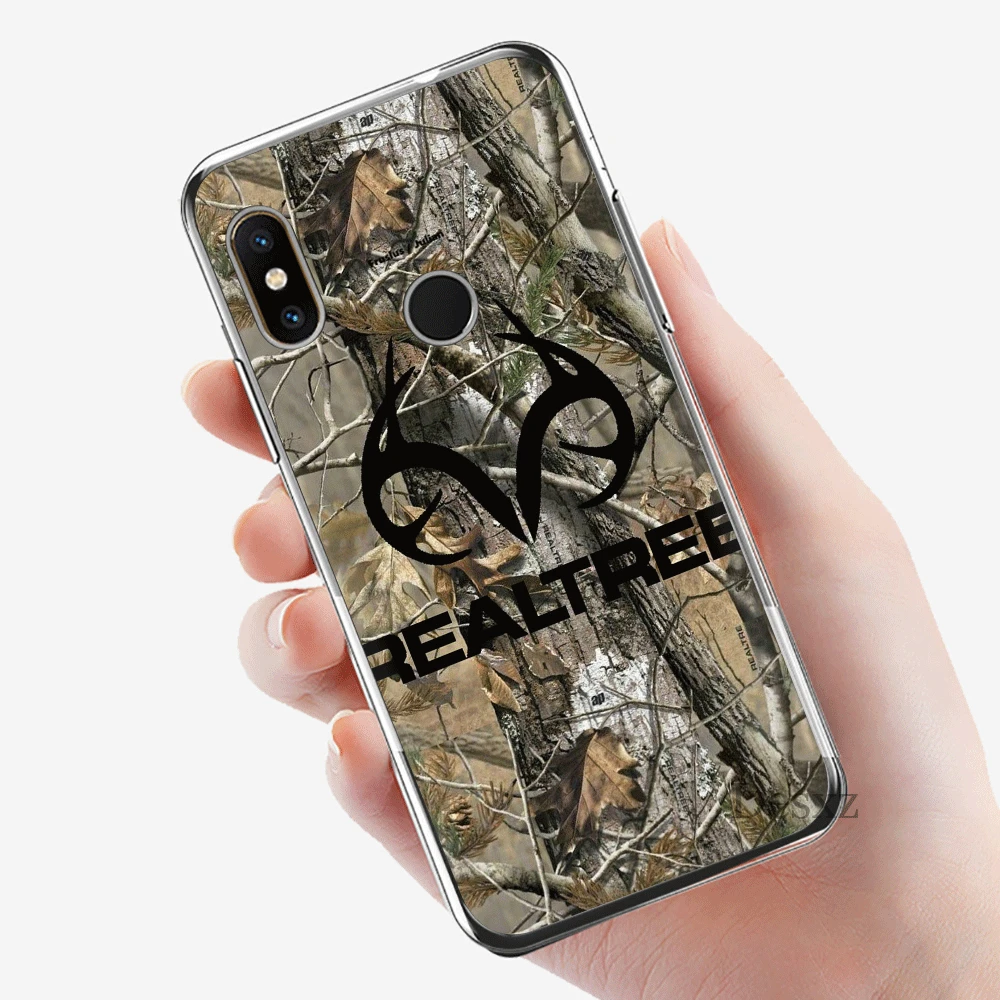 Чехол для телефона для Xiaomi mi CC9 CC9E 9T mi x 2 S, 6, 8, 9, SE A1 A2 5X 6X макс 3 A3 Pro Lite чехол Realtree зёленая камуфляжная оболочки