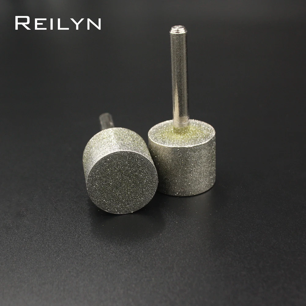 120# 6mm  6mm-30mm Grinding Head Diamond Grinding Head Emery grinding bits for diamond production