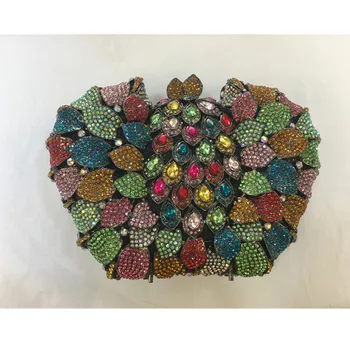 

New Women Wedding Clutches Bags Purse for Bride Rhinestone Wedding Party Clutch Evening Bags Designer Handbags High Quality